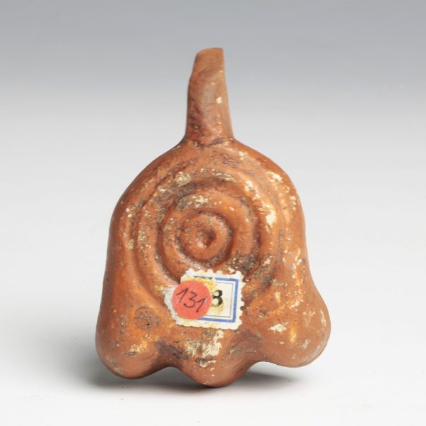 Miniature Roman Multi-Nozzle Oil Lamp