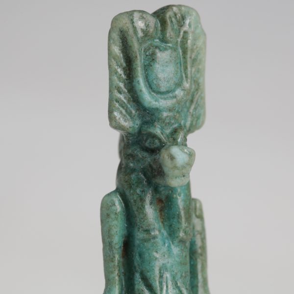Egyptian Glazed Taweret Amulet