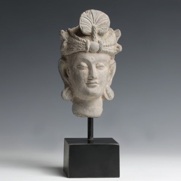 Gandhara Bodhisattva Avalokiteshvara Stone Head