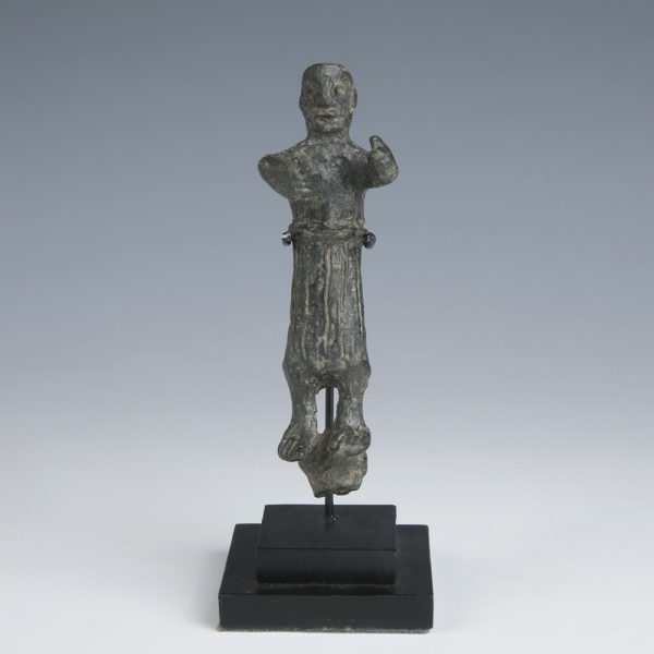 Nabataean Bronze Deity Statuette