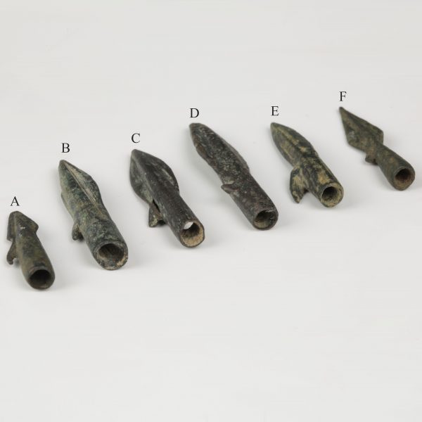 Selection of Hellenistic Bronze Arrowheads