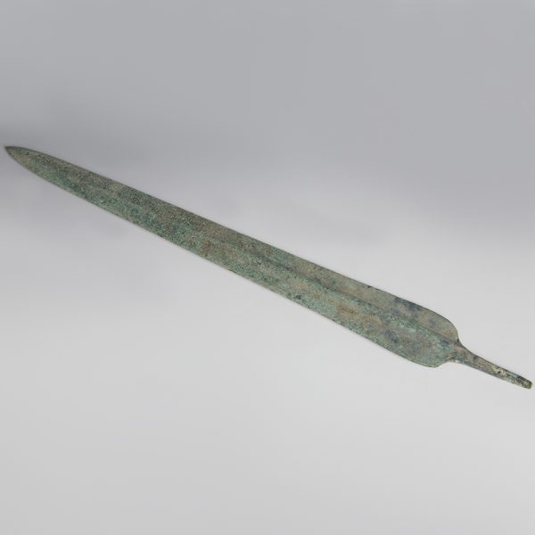 Luristan Leaf-Shaped Bronze Spearhead
