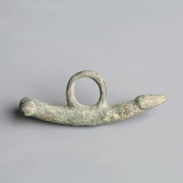 Roman Bronze Phallic Pendant