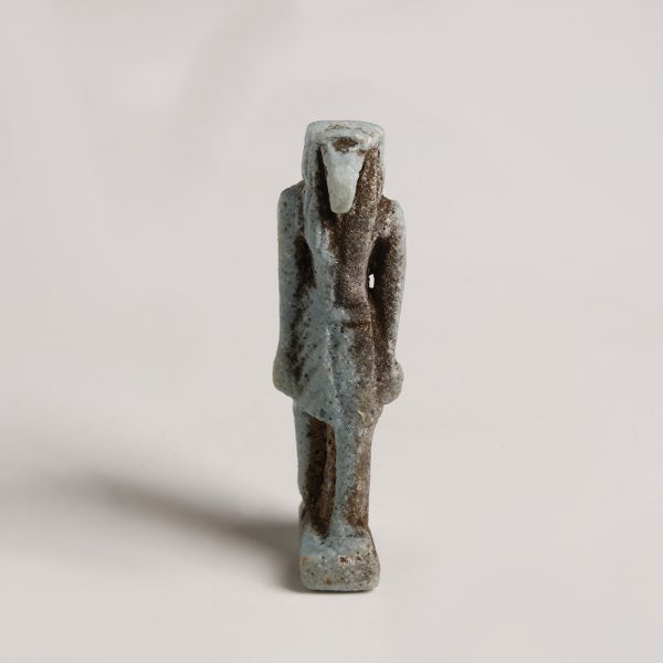 Egyptian Faience Amulet of Thoth