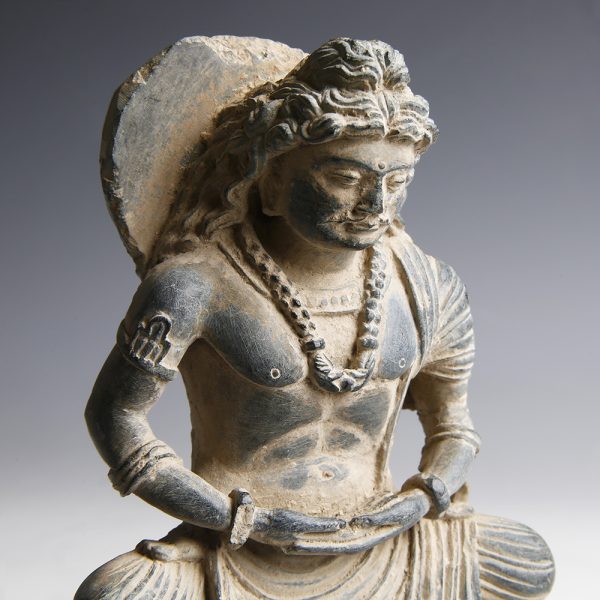 Gandhara Statuette of Buddha Maitreya