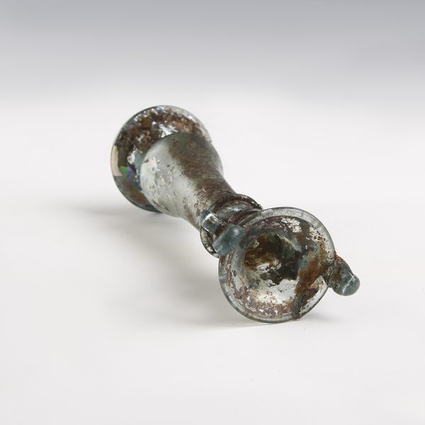Exquisite Roman Glass Flask