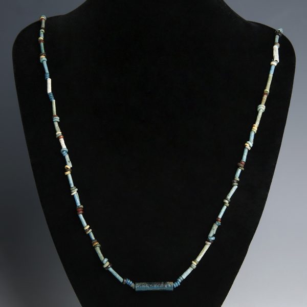 Fine Egyptian Necklace with Amarna Beads