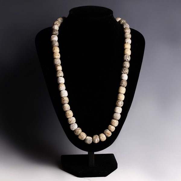 Mammoth Bone Bead Necklace