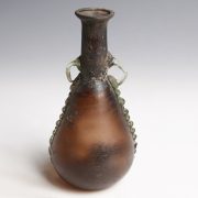 Roman Aubergine Glass Amphora