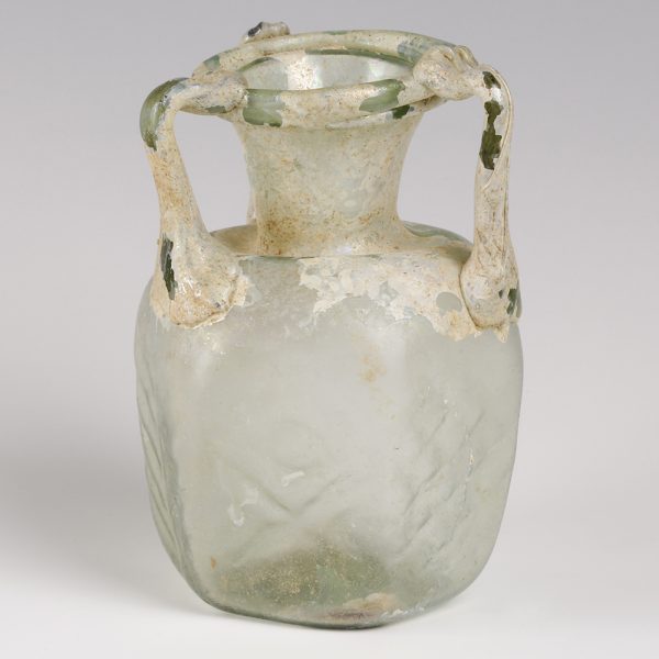 Byzantine Three-Handled Glass Jug