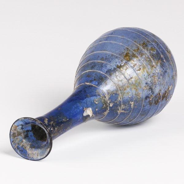 Roman Blue Glass Unguentarium