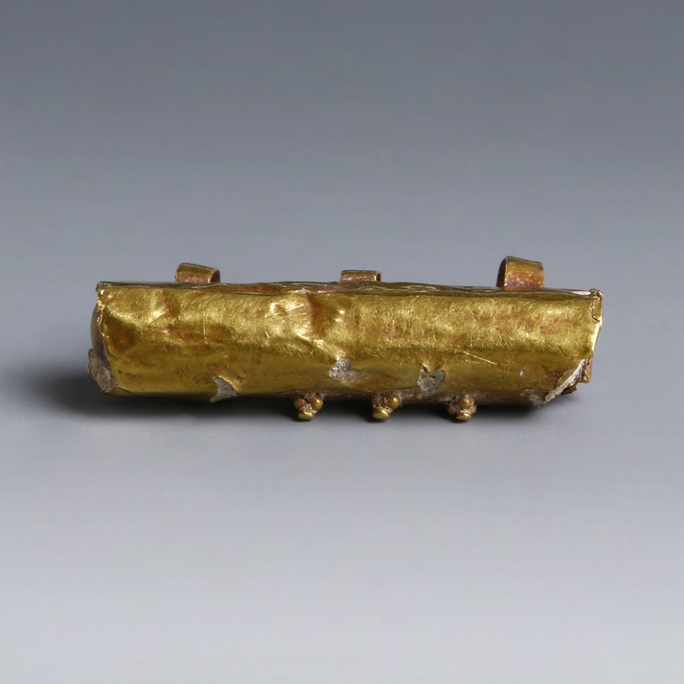Byzantine Gold Reliquary Holder