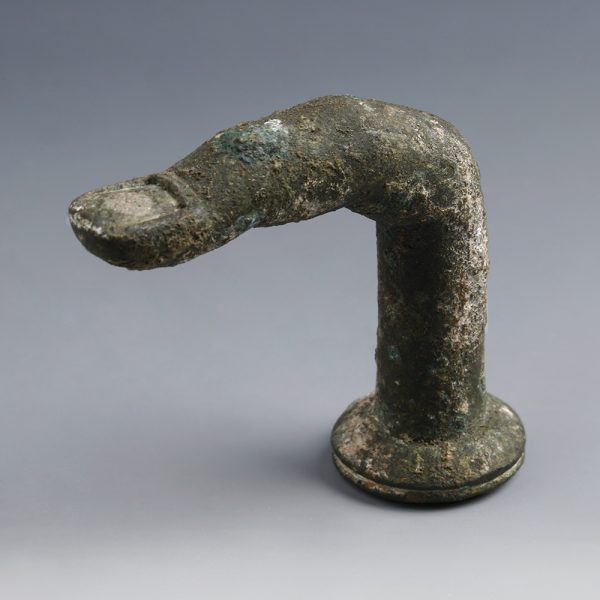 Roman Bronze Thumb-Form Pestle