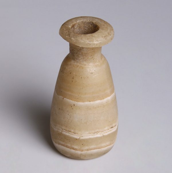 Egyptian Conical Alabaster Jar