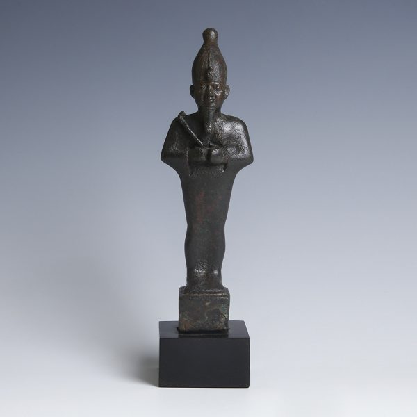 Egyptian Bronze Statue of Osiris