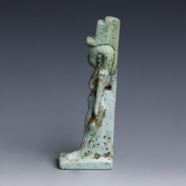Egyptian Faience Amulet of Isis