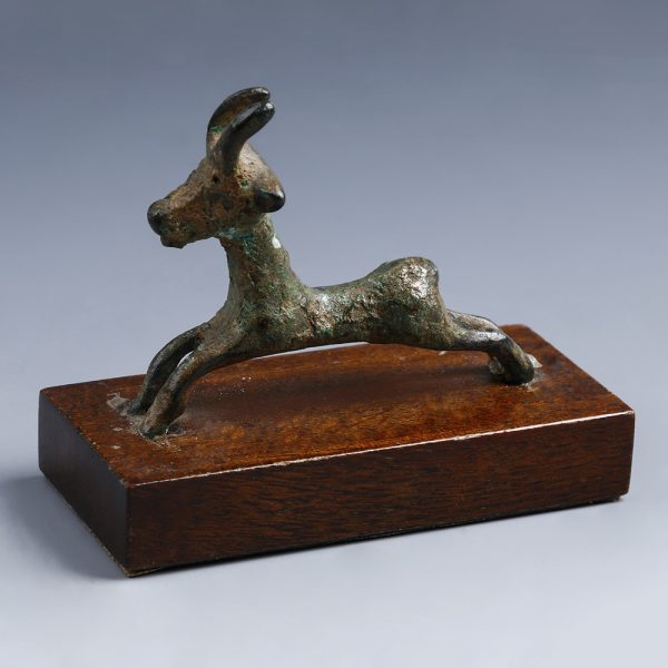 Luristan Bronze Ibex Figurine