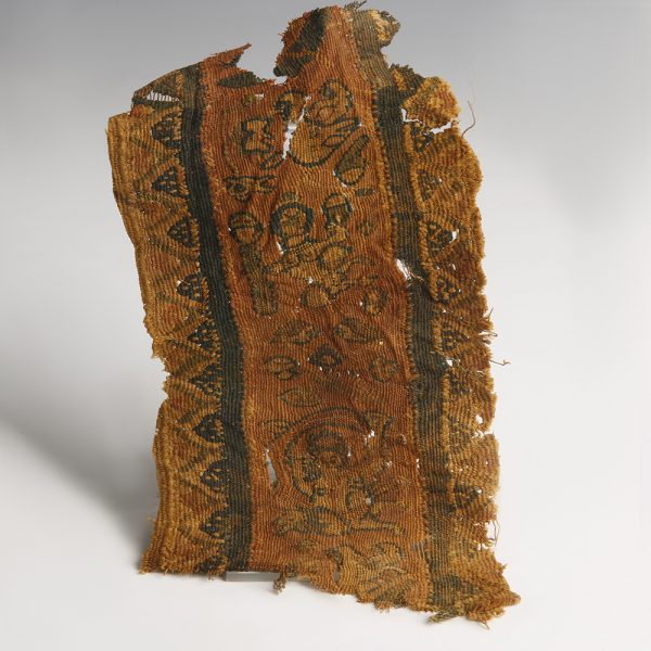 Coptic Textile with Mythological Figures