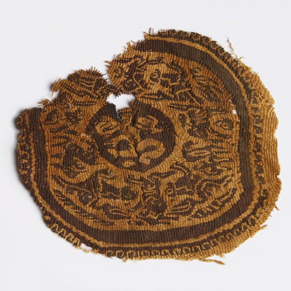 Coptic Textile with Erote