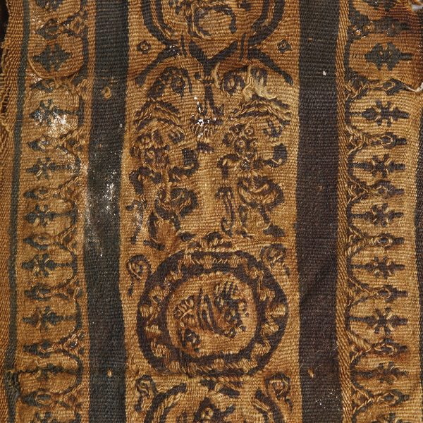 A Large Intricately Decorated Coptic Sleeve Fragment