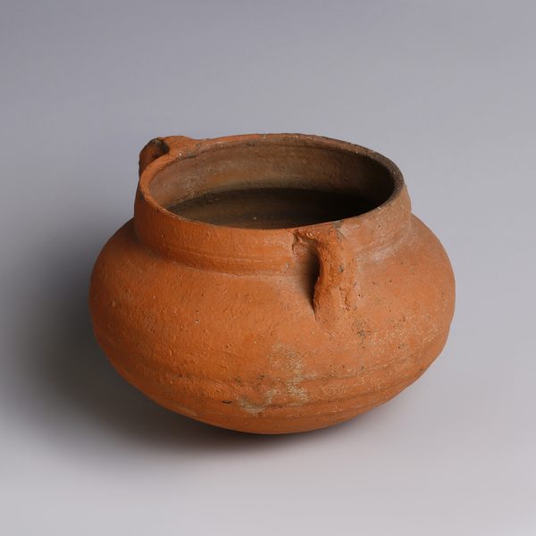 Nabataean Terracotta Globular Cup