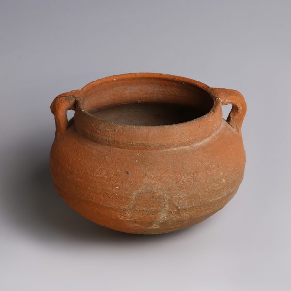 Nabataean Terracotta Globular Cup
