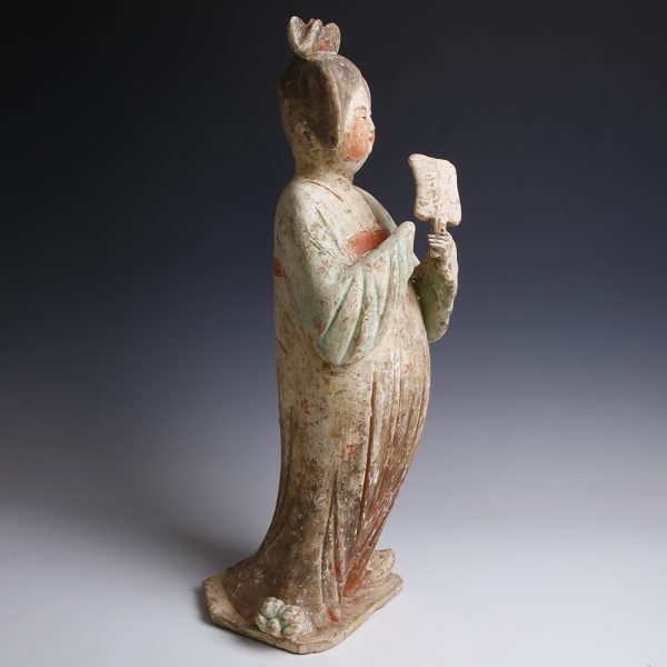 Tang Dynasty 'Fat Lady' Terracotta Figurine