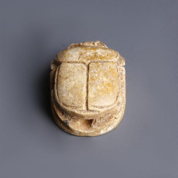 Delicate Scarab Amulet of Seti II