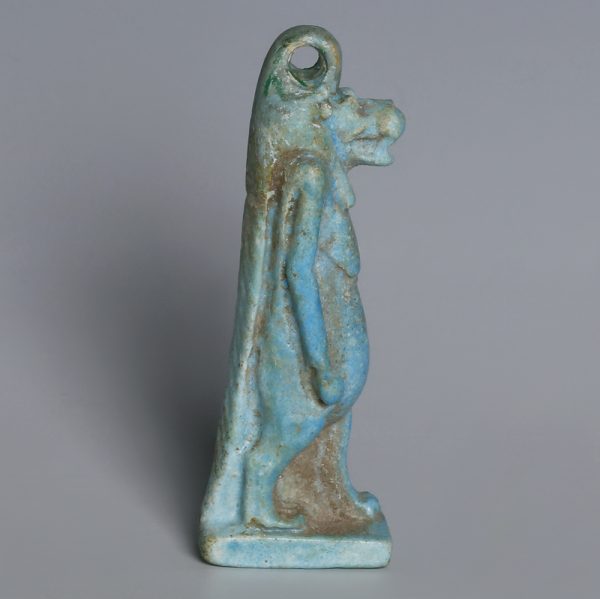 Egyptian Faience Amulet of Taweret