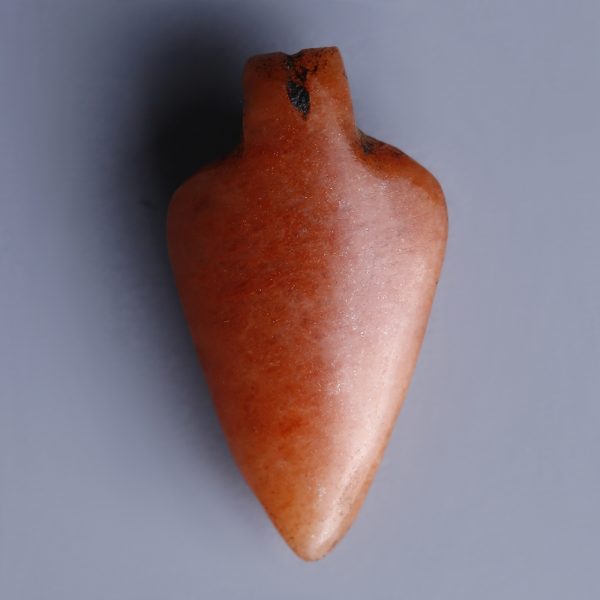 Egyptian Jasper Heart Amulet