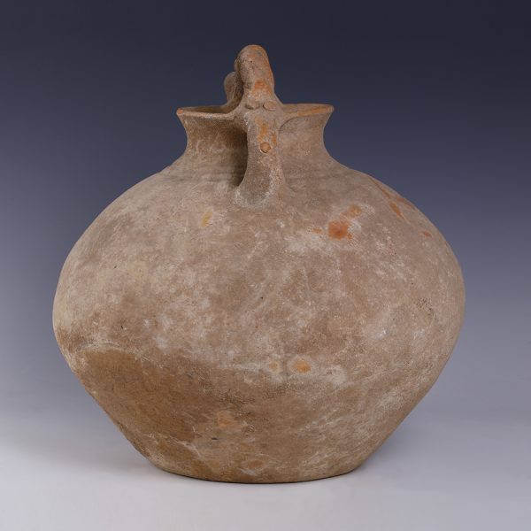 Luristan Spouted Jar with Twisted Handle