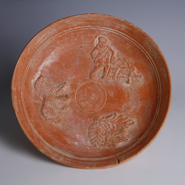 African Red Slipware Bowl with Old Testament Scenes