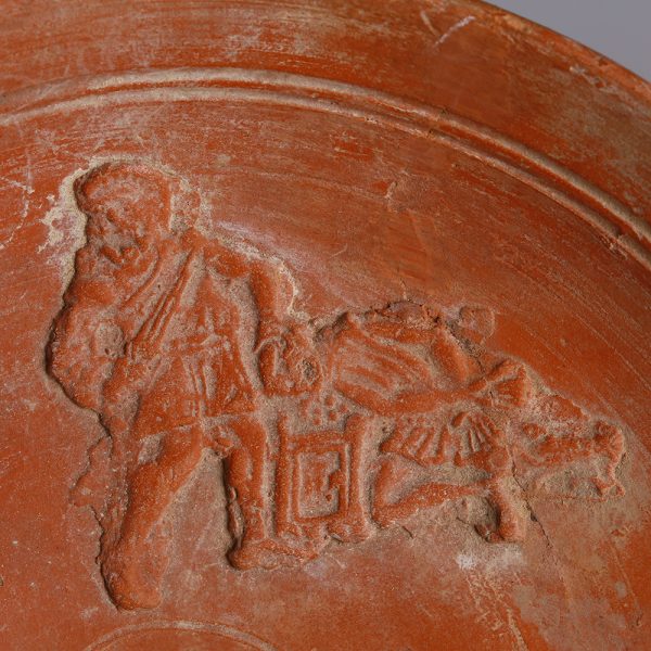 African Red Slipware Bowl with Old Testament Scenes