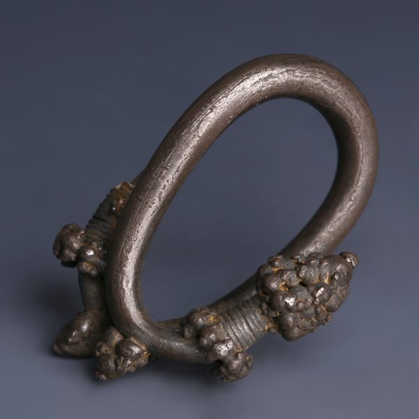 Western Asiatic Silver Hair Ring