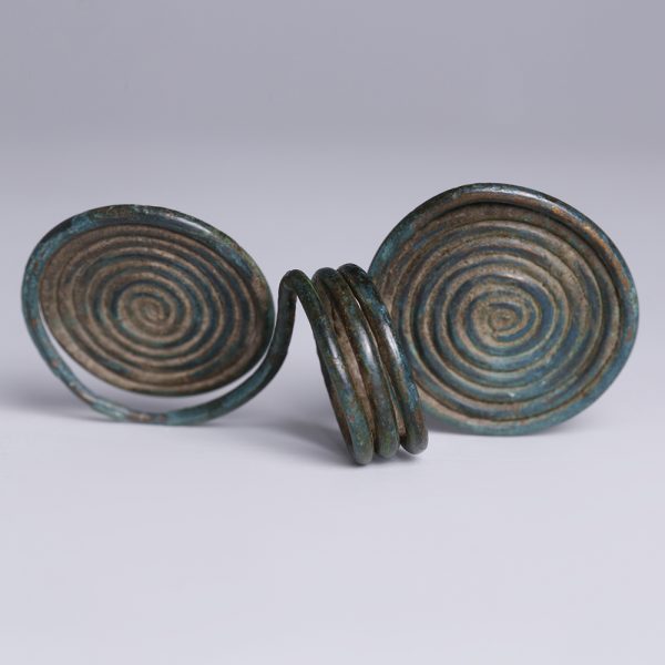 Celtic Bronze Age Spiral Ring