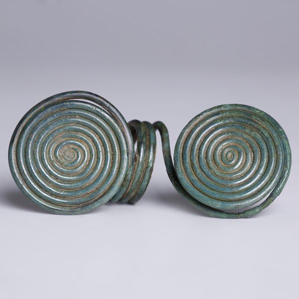 Celtic Bronze Age Spiral Ring