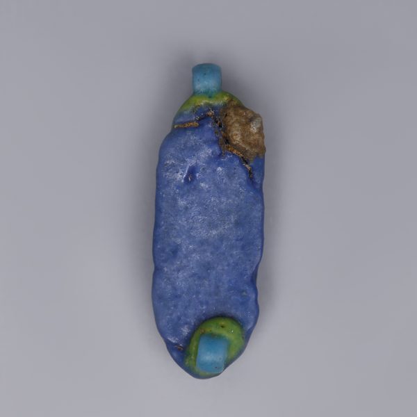 Egyptian Faience Date Amulet