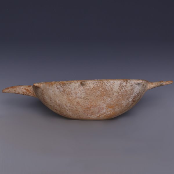 Amlash Ritual Spouted Bowl with Spiked Handle