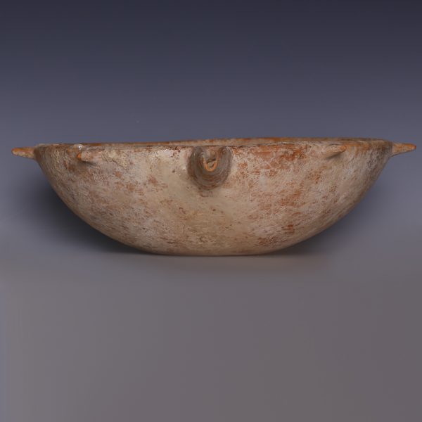 Amlash Ritual Spouted Bowl with Spiked Handle