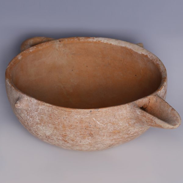 Amlash Spouted Bowl with Looped Handle