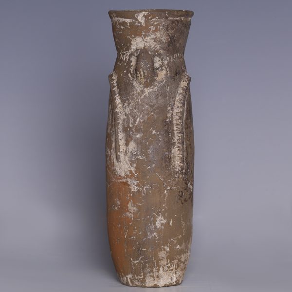 Anatolian Grey Ware Jug with Lug-Handles