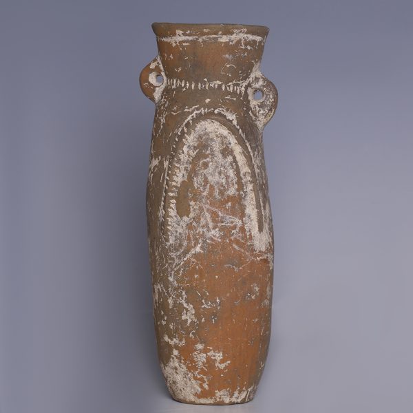 Anatolian Grey Ware Jug with Lug-Handles