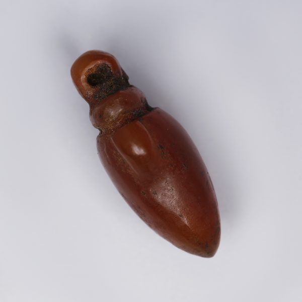 Ancient Egyptian Carnelian Heart Amulet