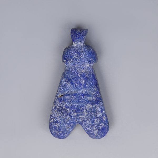 Ancient Egyptian Lapis Lazuli Fly Amulet
