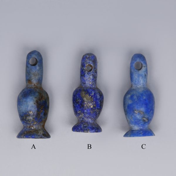 egyptian lapiz lazuli poppy amulet 2