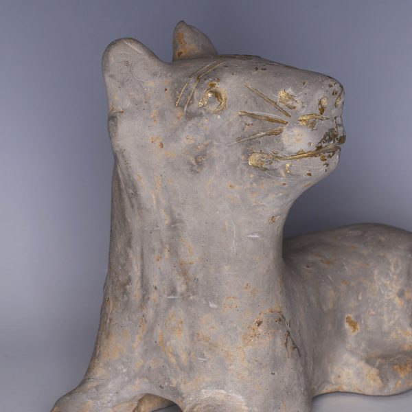Eastern Han Dynasty Terracotta Guardian Dog Figurine