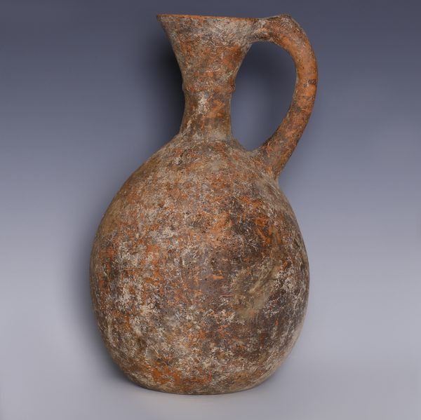 Marlik Terracotta Jug with Spindle Spout