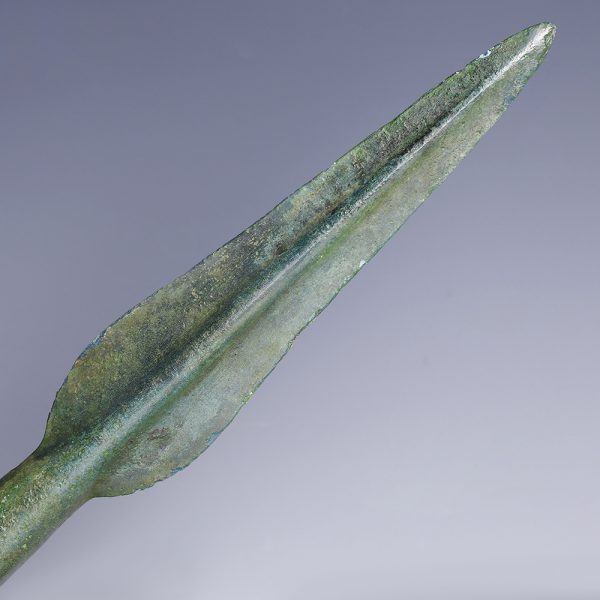 European Bronze Age Bronze Spear Head