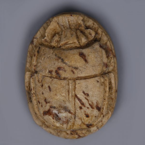 Egyptian Scarab with a Pseudo-Royal Cartouche