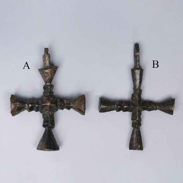 Late Roman-Byzantine Bronze Cross Pendants